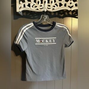 Mickey Mouse blue tshirt youth small